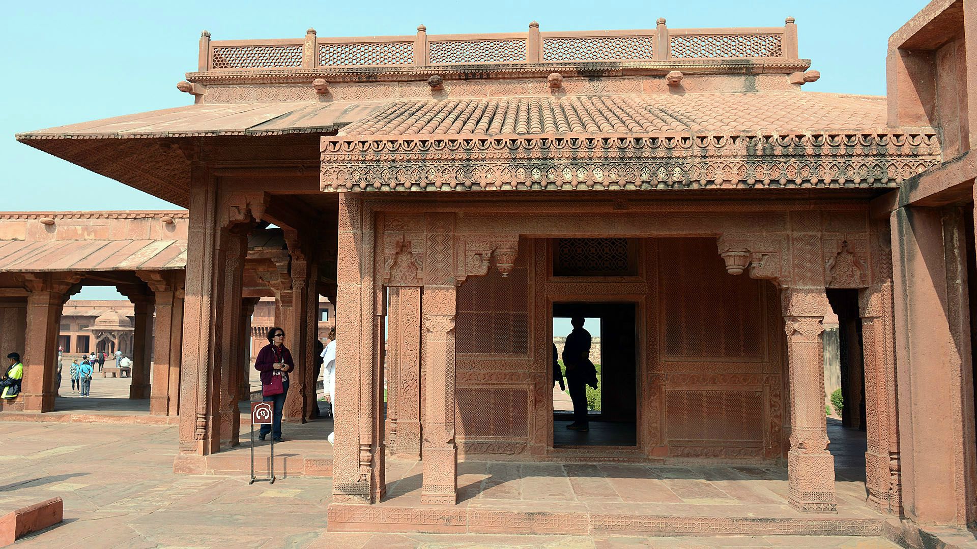 Fatehpur Sikri - zespół architektoniczny dawnej stolicy Wielkich Mogołów